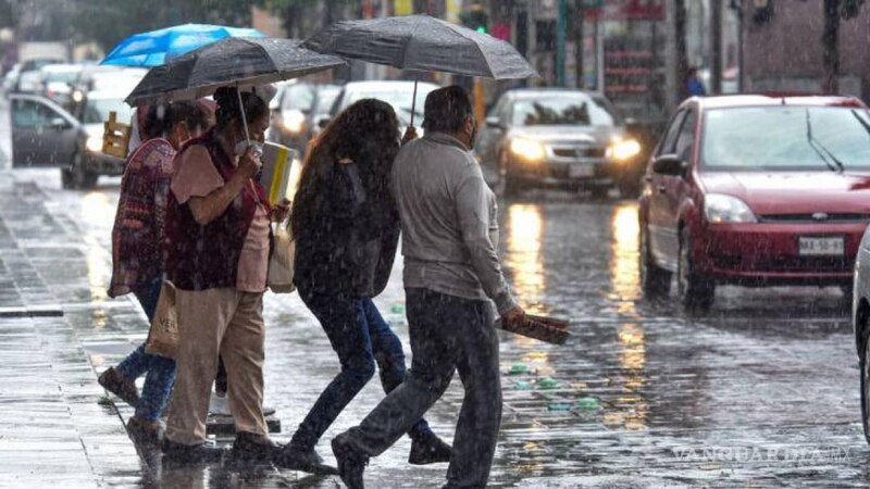 Lluvia en la Ciudad de México