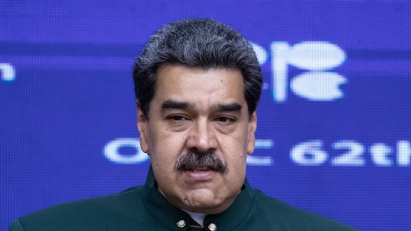 El presidente de Venezuela, Nicolás Maduro, durante una rueda de prensa.