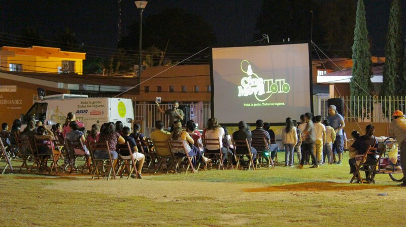 Cine en el parque