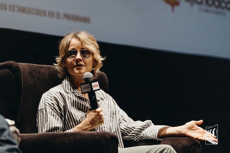 La directora de cine Isabel Coixet en una entrevista