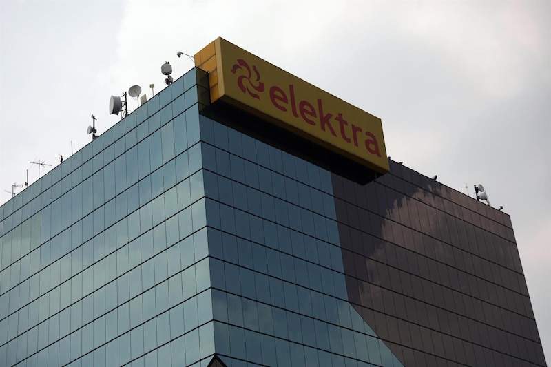 Edificio corporativo de Grupo Elektra, sede de la compañía en su proceso de reorganización y privatización