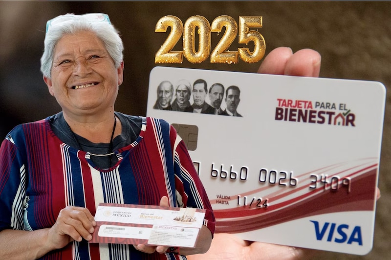 pensión bienestar 2025 tarjeta bienestar