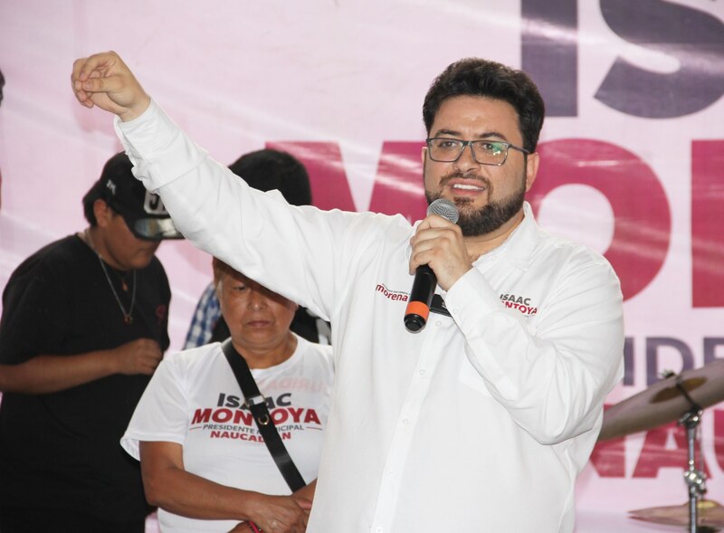 Isaac Montoya, candidato de Morena a la presidencia municipal de Naucalpan