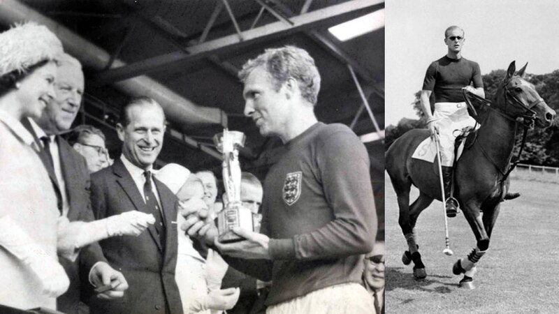 El príncipe Carlos juega al polo