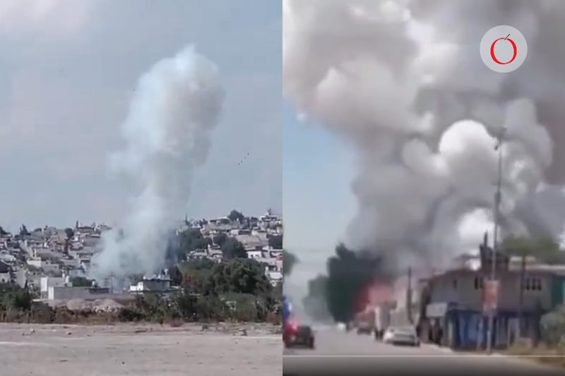 Explosión en Tultepec hoy 18 de diciembre