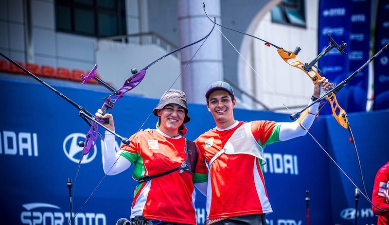 ¡Arqueros mexicanos hacen historia en el Campeonato Mundial de Tiro con Arco!