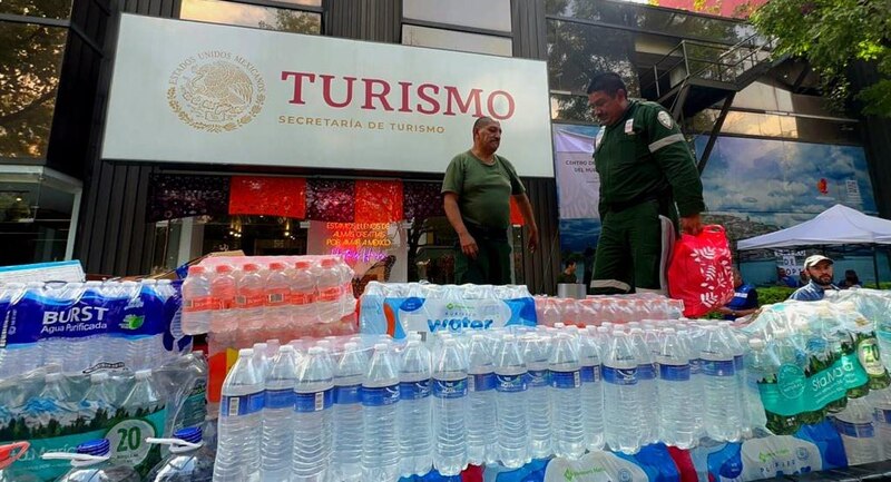 Donativos para damnificados por el sismo en México
