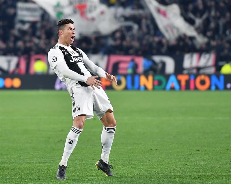 Cristiano Ronaldo celebra un gol