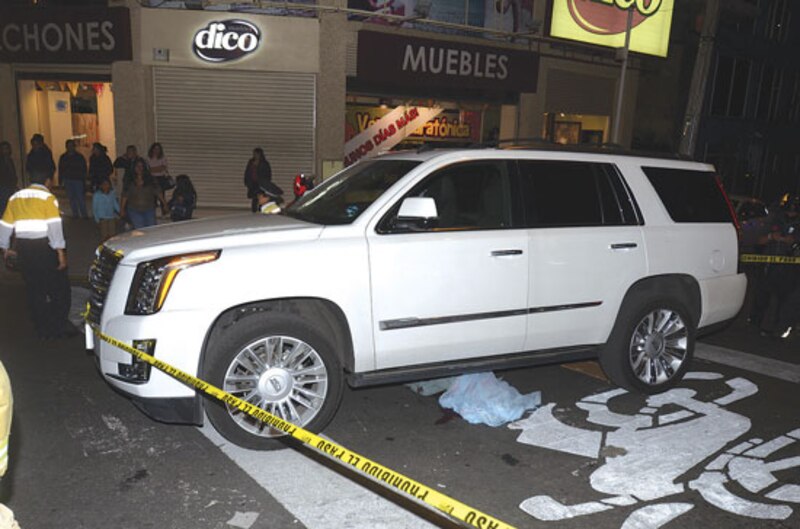 Accidente de coche en la Ciudad de México