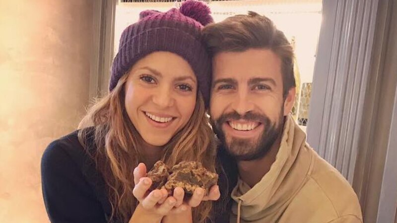 Shakira y Piqué juntos en una foto muy romántica