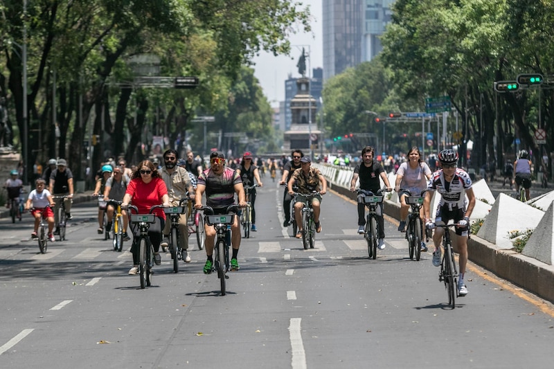 Ciclistas en la ciudad