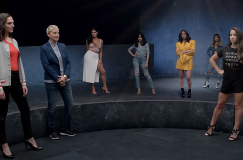 Ellen Degeneres con las mujeres más influyentes del 2016