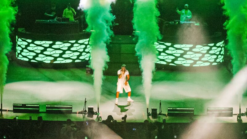 Bad Bunny en concierto