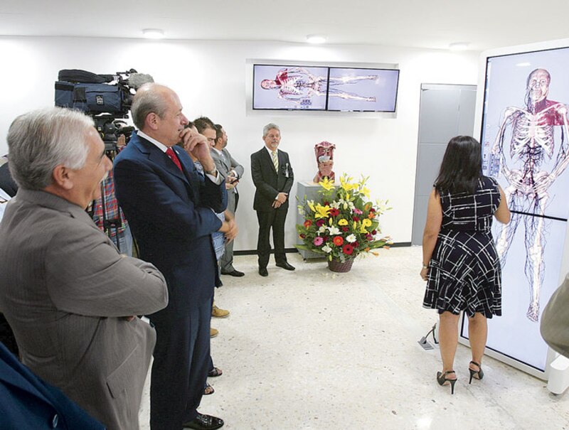 Presentación de la nueva tecnología en imagenología médica en el Hospital General de México