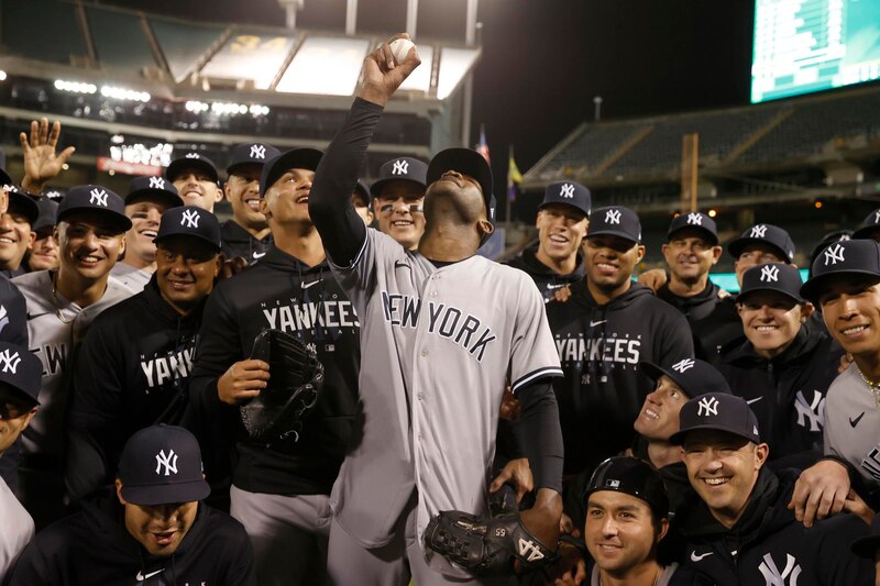 Los Yankees celebran su victoria en la Serie Mundial