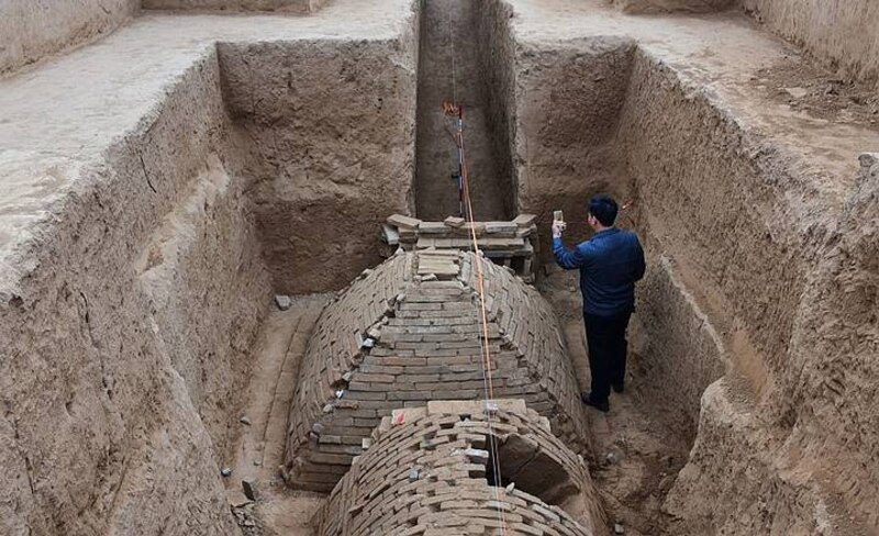Descubren una tumba de 2.000 años de antigüedad en China