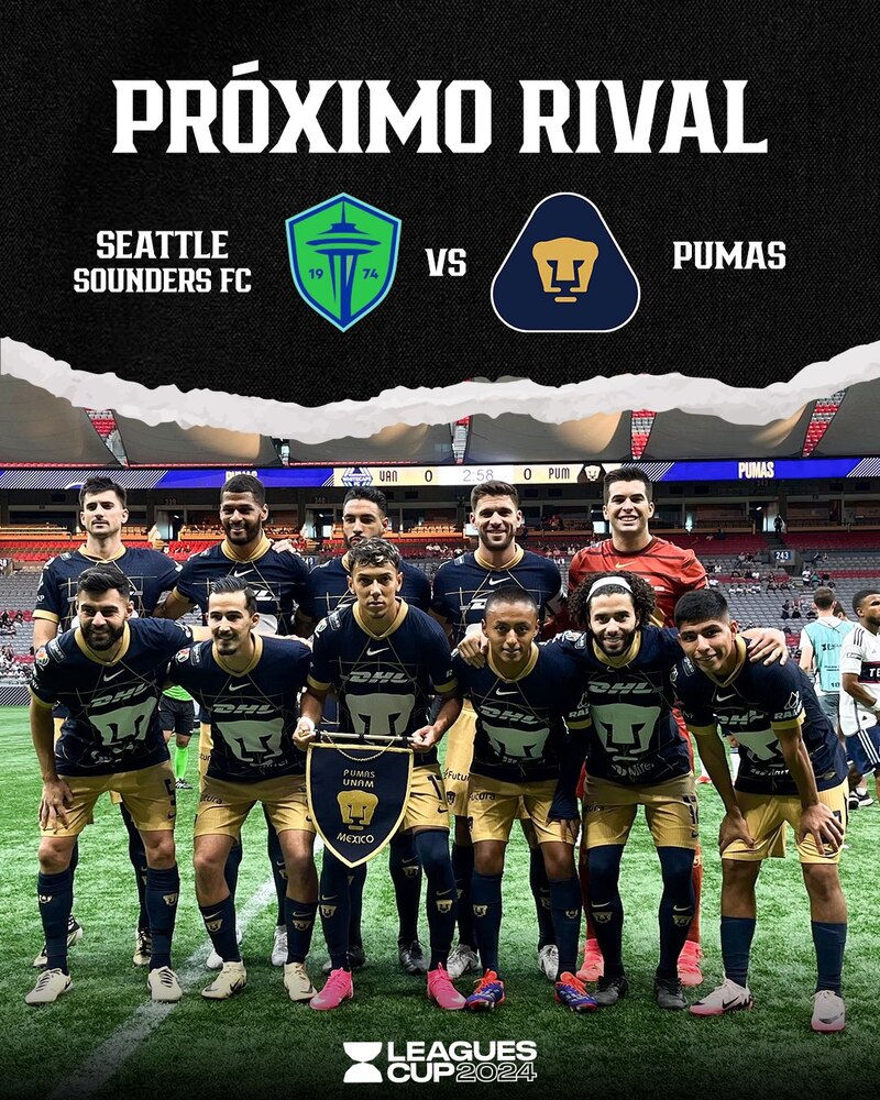 Seattle Sounders FC vs Pumas: duelo de titanes en la Leagues Cup