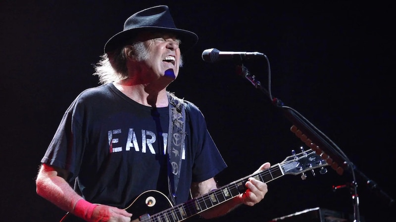 Neil Young en concierto