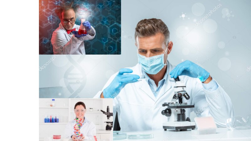 Científicos trabajando en un laboratorio