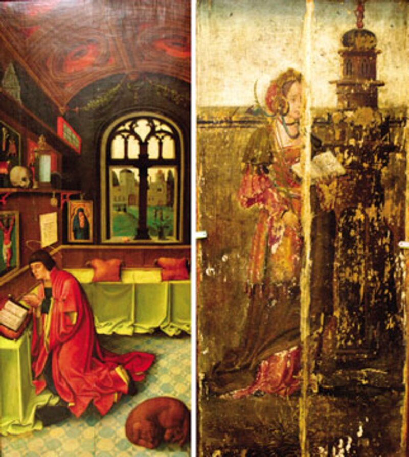 San Jerónimo en su estudio, de Petrus Christus