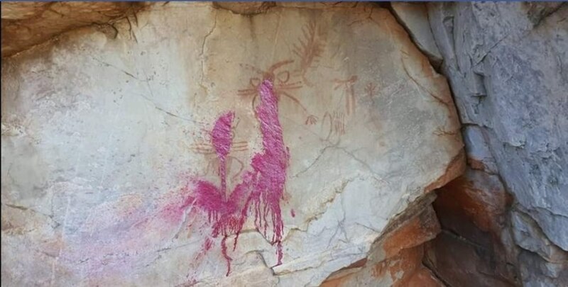 Pinturas rupestres en la cueva de Altamira