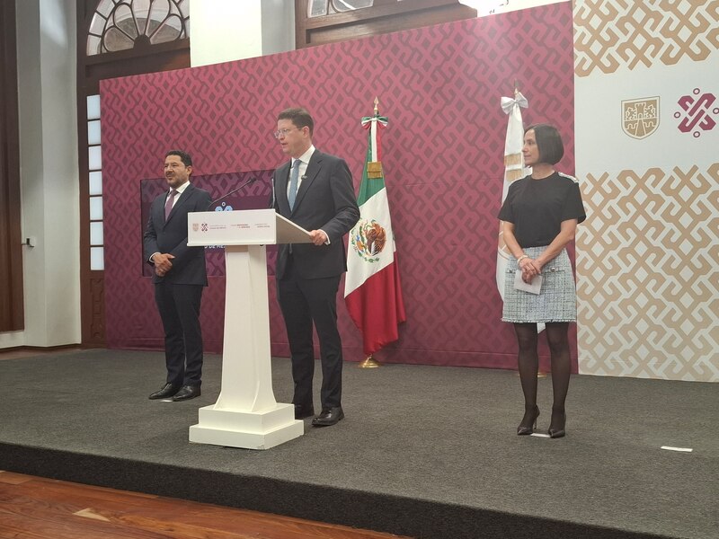Conferencia de prensa del Gobierno de la Ciudad de México