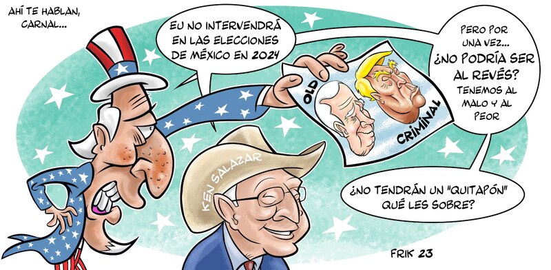Ken Salazar, el "quitapón" de Biden