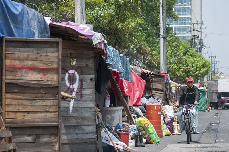 Viviendo en la pobreza en la Ciudad de México