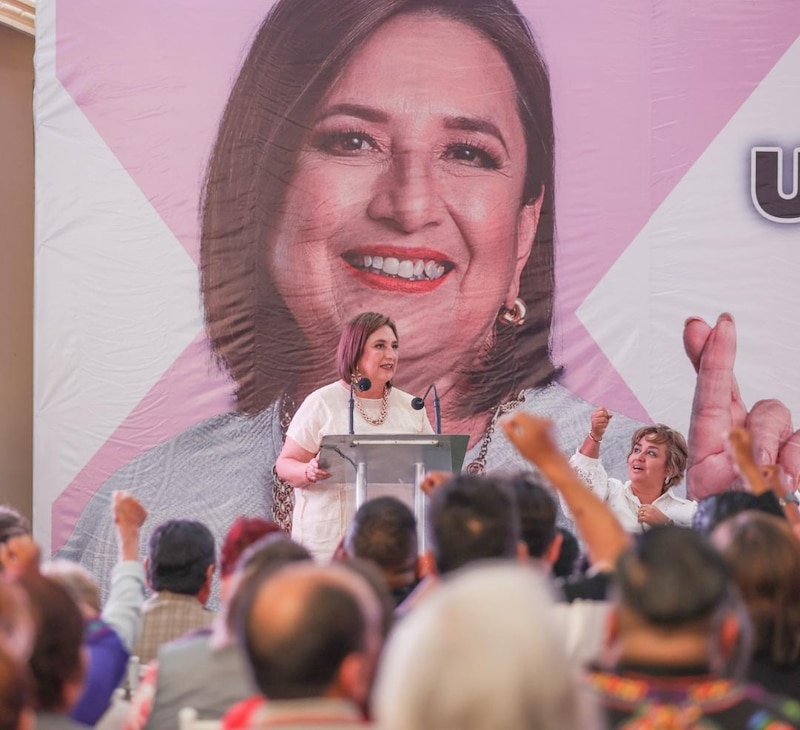 Clausura Maru Campos campaña en Juárez ante miles de simpatizantes