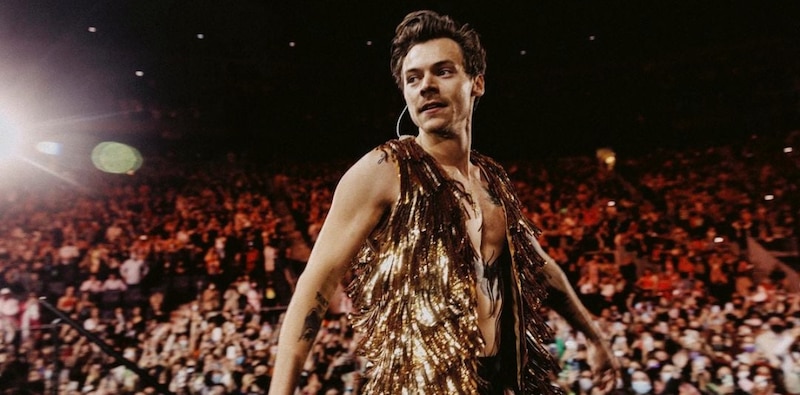 Harry Styles se presenta en concierto