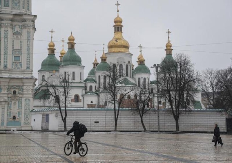 Catedral de Santa Sofía en Kiev, Ucrania