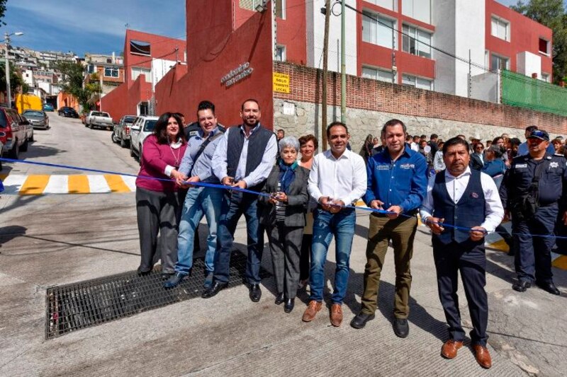 Inauguración de la calle Camino Real