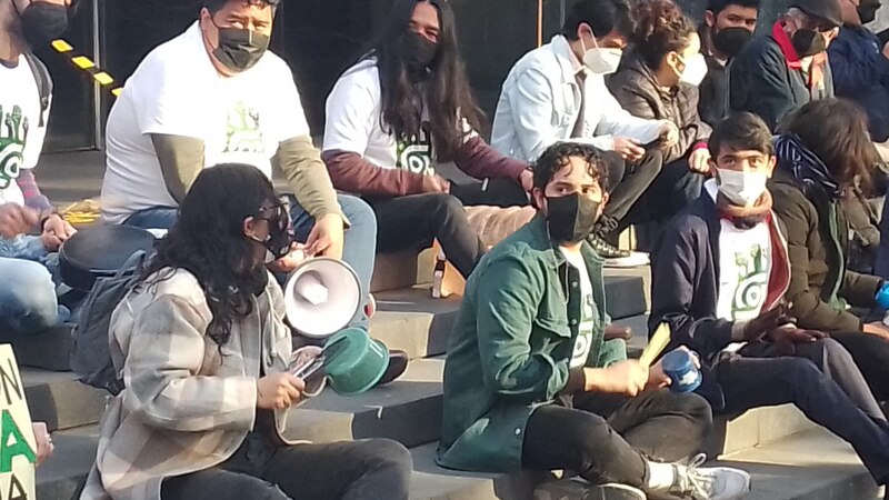 Protesta contra el cambio climático