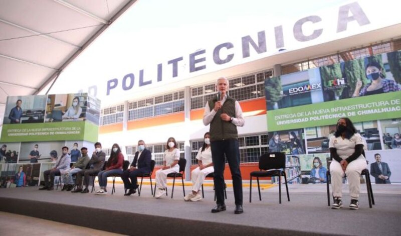 Entrega de la nueva infraestructura de la Universidad Politécnica de Chimalhuacán