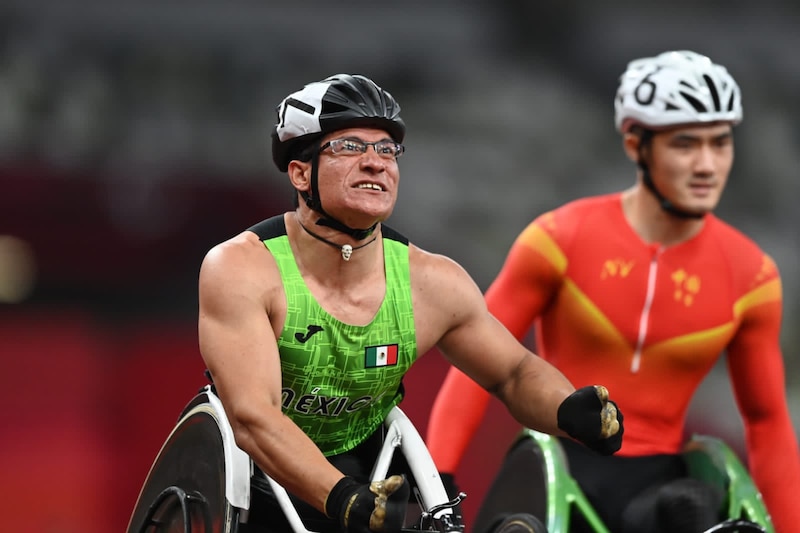 El mexicano Juan Pablo Cervantes Godinez ganó la medalla de bronce en la prueba de 1500 metros T54 en los Juegos Paralímpicos de Tokio 2020.