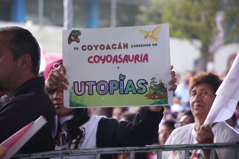 ¡En Coyoacán queremos un Coyosauria y Utopias!