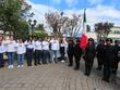 Desfile cívico-militar por la Independencia, celebrado en las calles renovadas de Texcoco 
