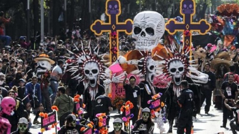 Desfile del Día de Muertos en la Ciudad de México