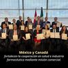 México y Canadá fortalecen cooperación en salud e industria farmacéutica