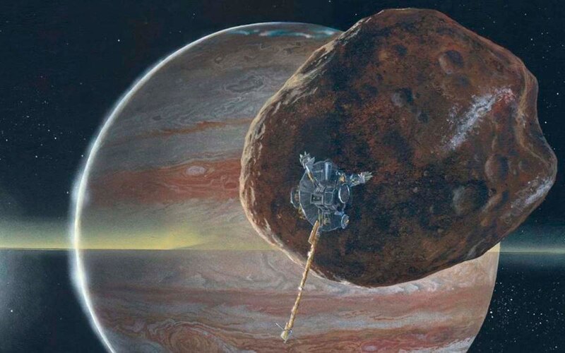La sonda espacial Juno sobrevuela Júpiter
