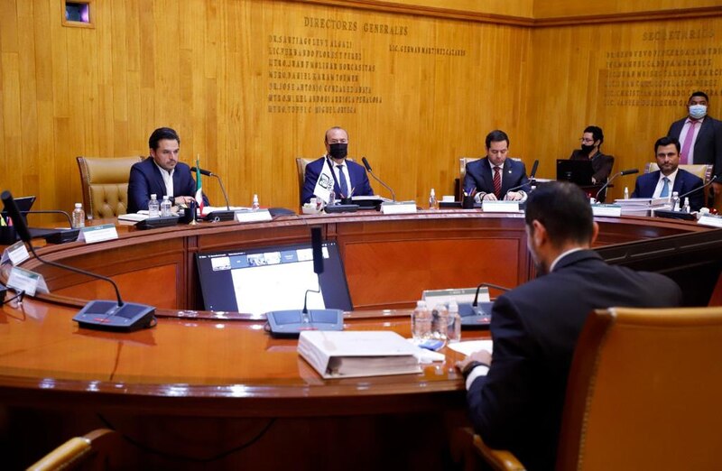Reunión de trabajo de los directores generales del IMSS