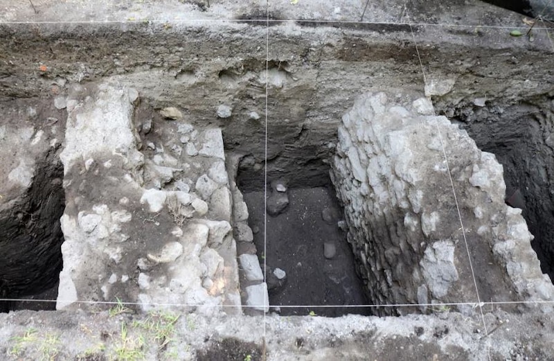Excavación arqueológica en Pompeya