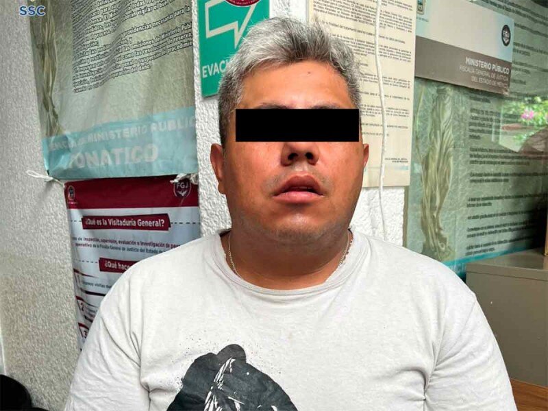 Detienen a presunto feminicida en la alcaldía Tláhuac