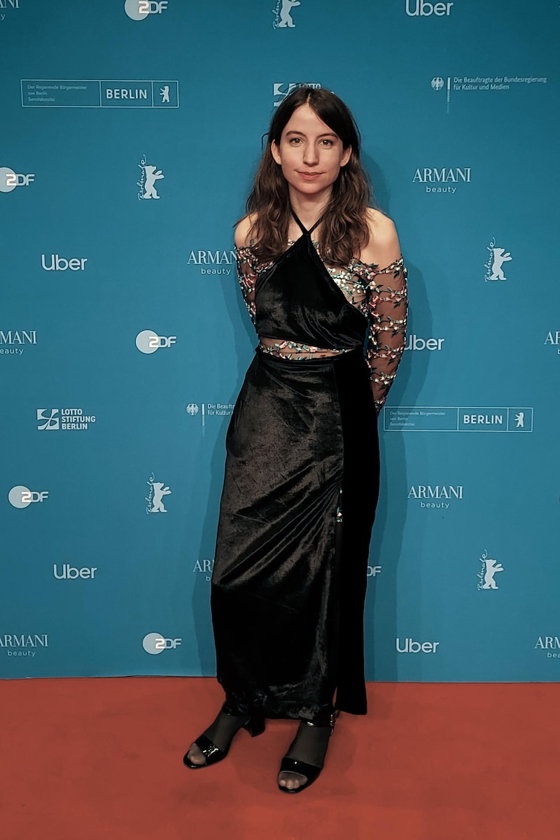 La actriz Anna Maria Mühe asiste a la alfombra roja de la Berlinale 2019