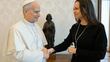 El papa León XIV recibe en el Vaticano a María Corina Machado