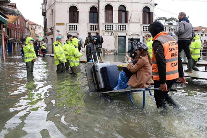 Inundaciones en Venecia