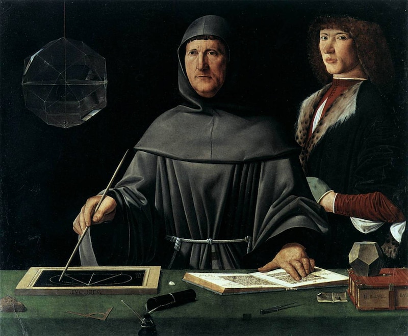Luca Pacioli, retrato de un matemático del Renacimiento