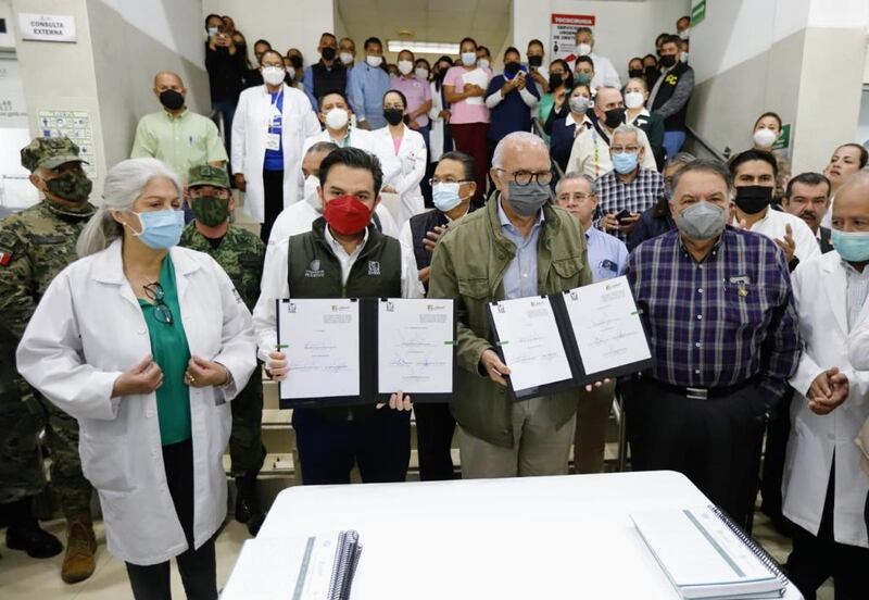 El gobierno mexicano firma un convenio con el IMSS para mejorar la atención médica en el país