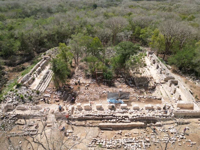 Ruinas mayas de Ek Balam, Yucatán, México