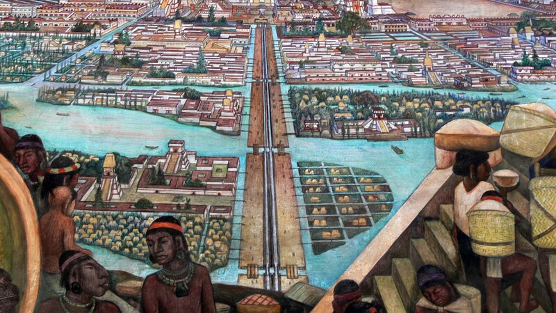 La ciudad de Tenochtitlán